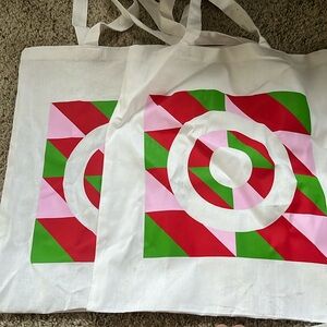 Set of 2 Target Tote Bags